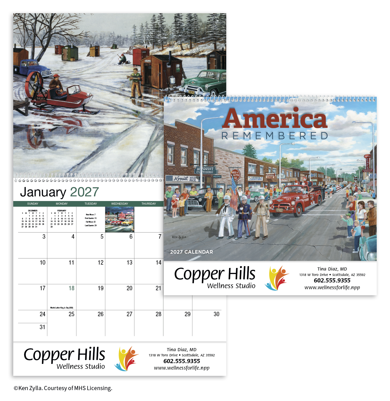 America Remembered Wall Calendar - Spiral: Calendar Company